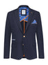 A Fish Named Fred Bubble Blazer Jacket Navy